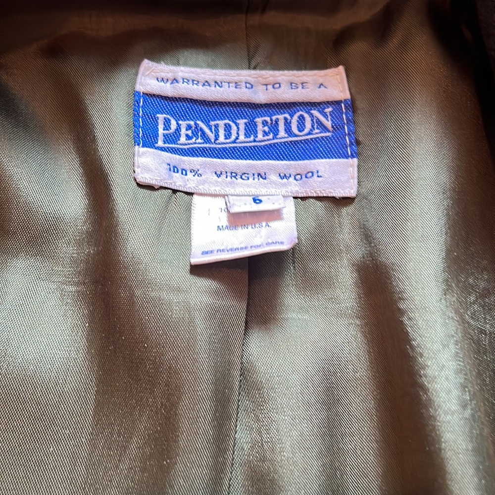 Vintage Pendleton Wool Pea Coat - image 2